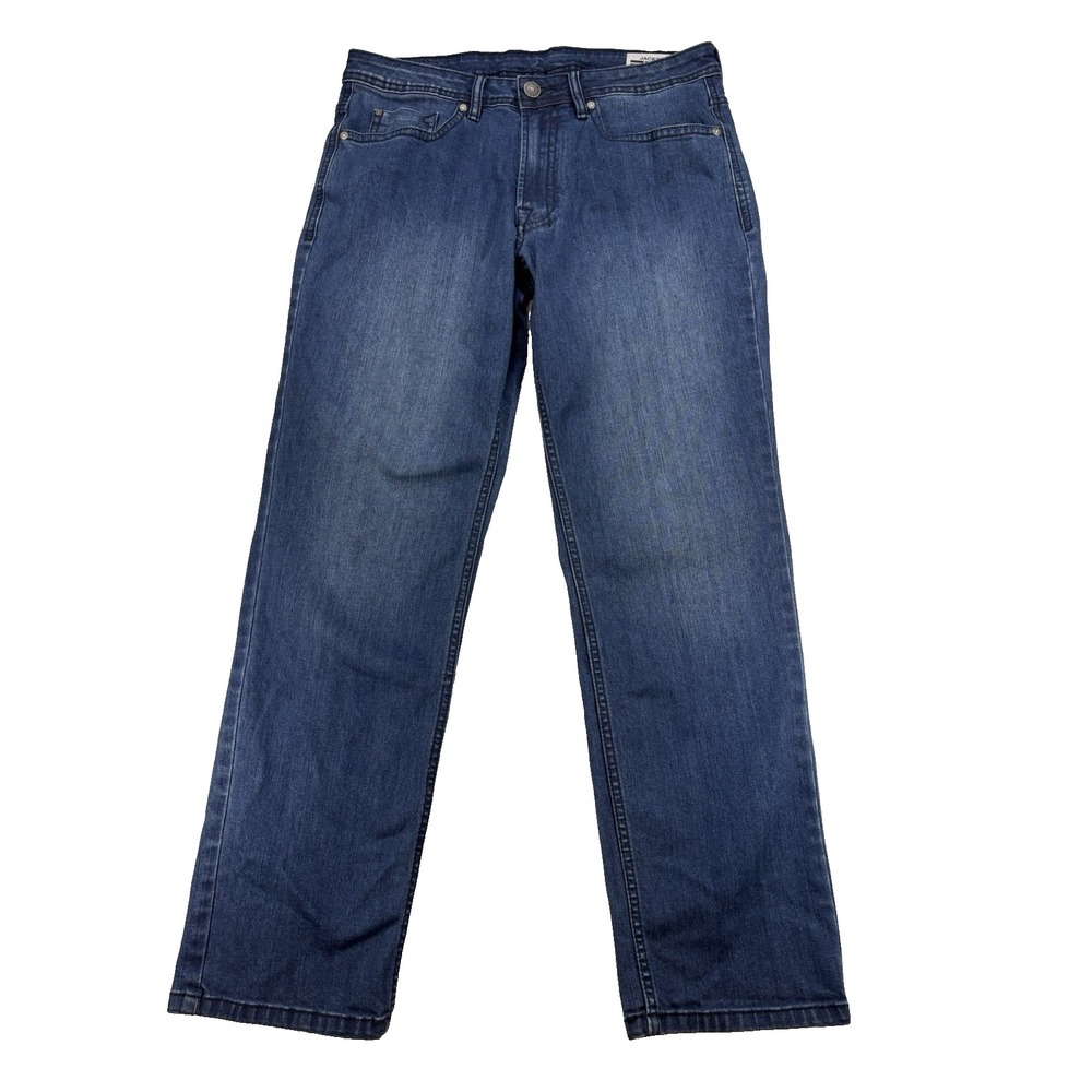 Buffalo David Button Men's 32X29 Jackson Slim Straight Jeans Classic Stretch‎
